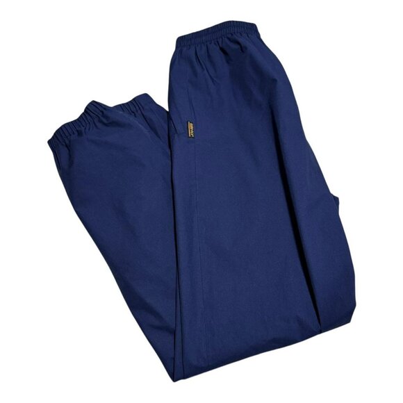 Vintage Saucony Goretex Polyester Navy Blue Track Pants‎ Men’s Large - Picture 1 of 13